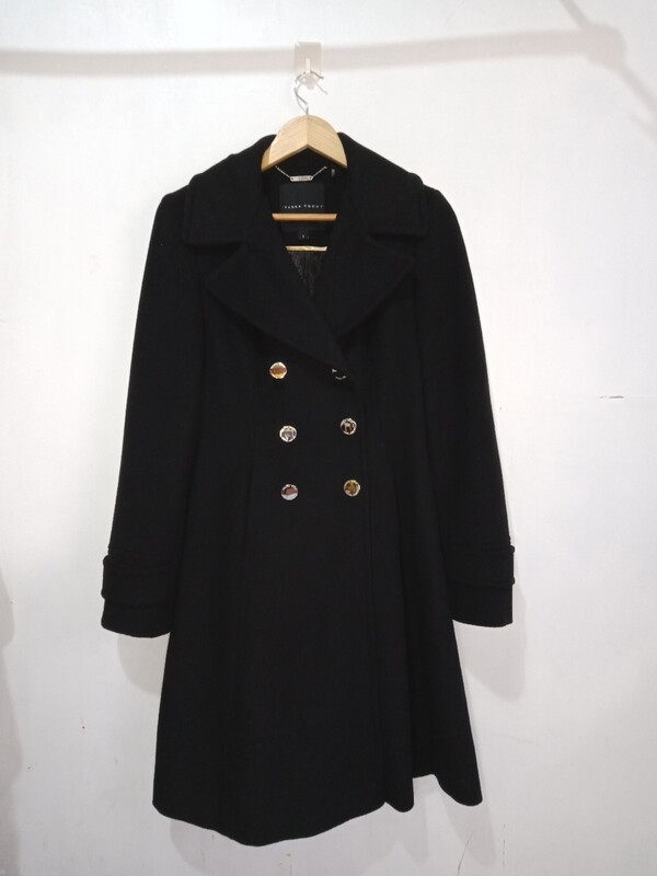 Ivanka trump double breasted wool coat