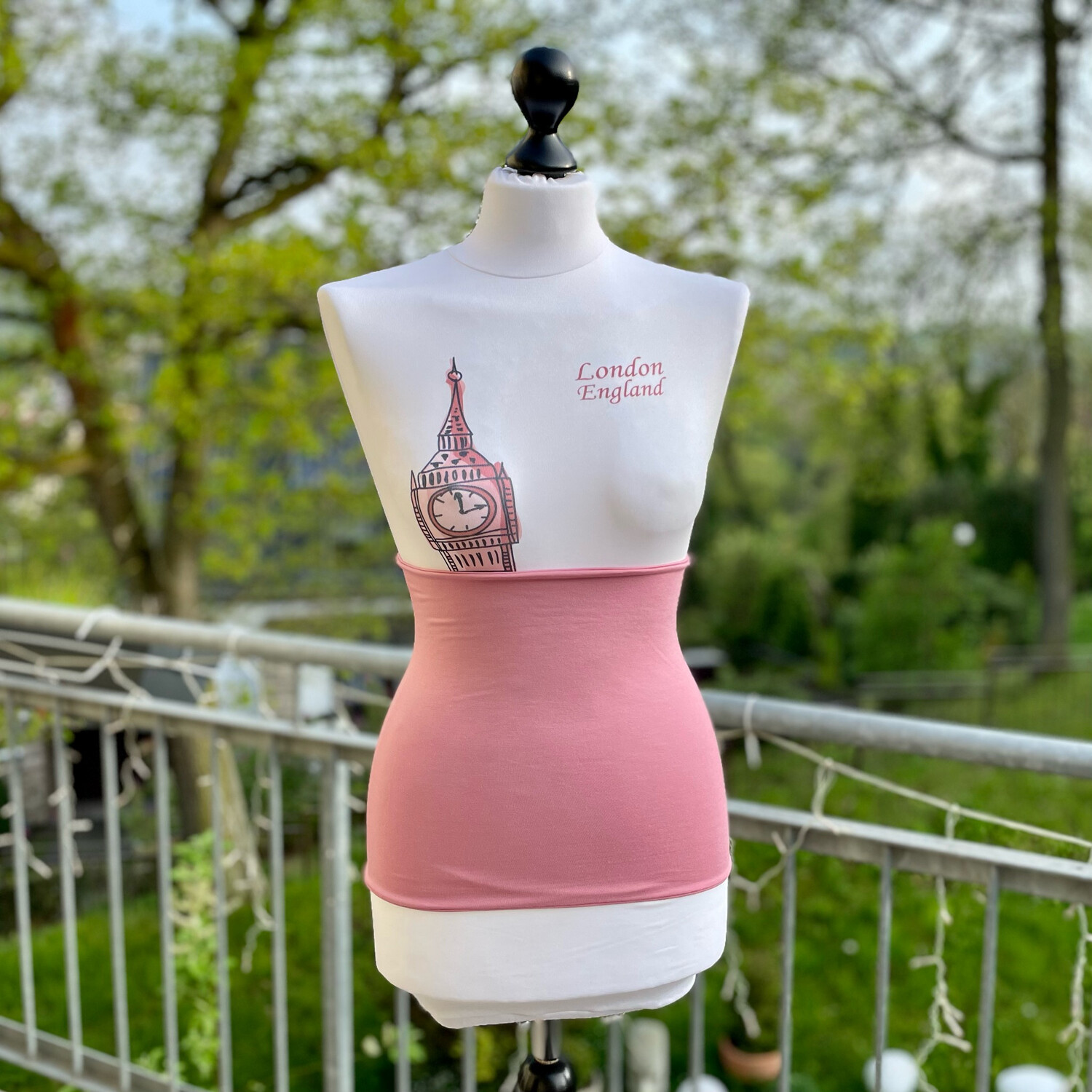 CRAZYPOLE Backwarmer altrosa