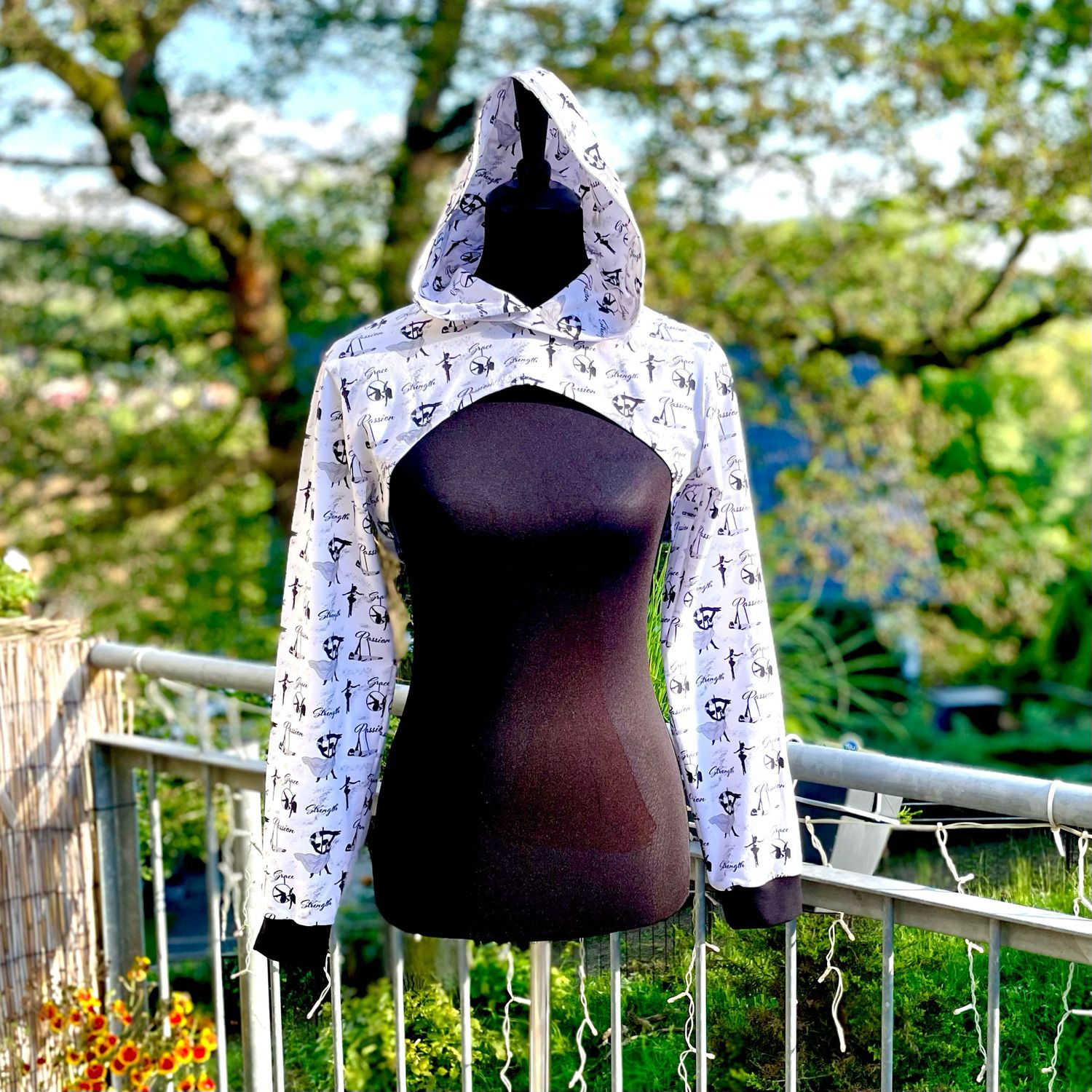 CRAZYPOLE Bolero Hoodie 'Aerial Arts'