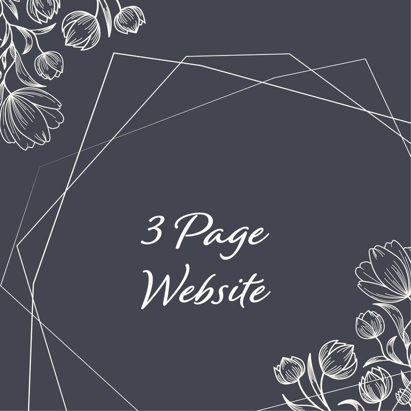3 Page Website (Basic)
