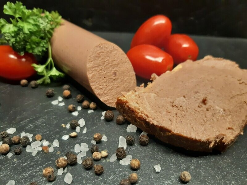 Leberpastete im Darm