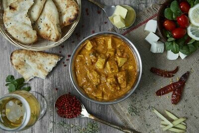 Paneer (Cottage Cheese) Butter Masala - Frozen Curry Box