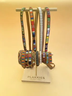 PLAKKIES halsbanden, lijnen, slippers en riemen