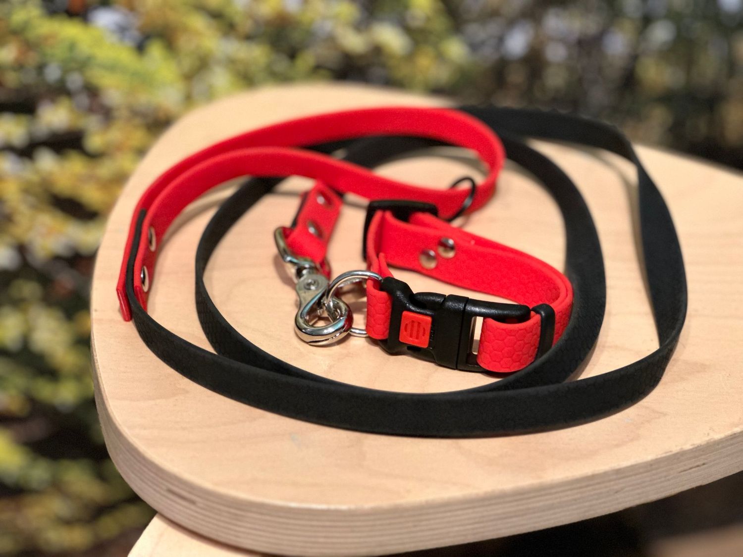 Puppyset: pvc halsband met Lijn Puppyset: pvc halsband met Lijn