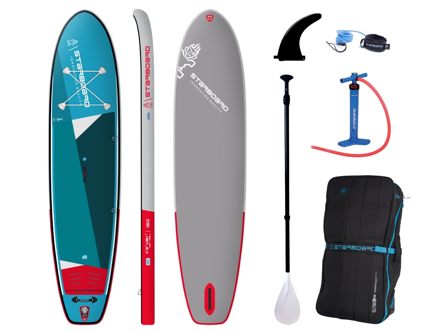 Starboard iGo 11'2" x 31+" ZEN SC im SET -Aussteller-