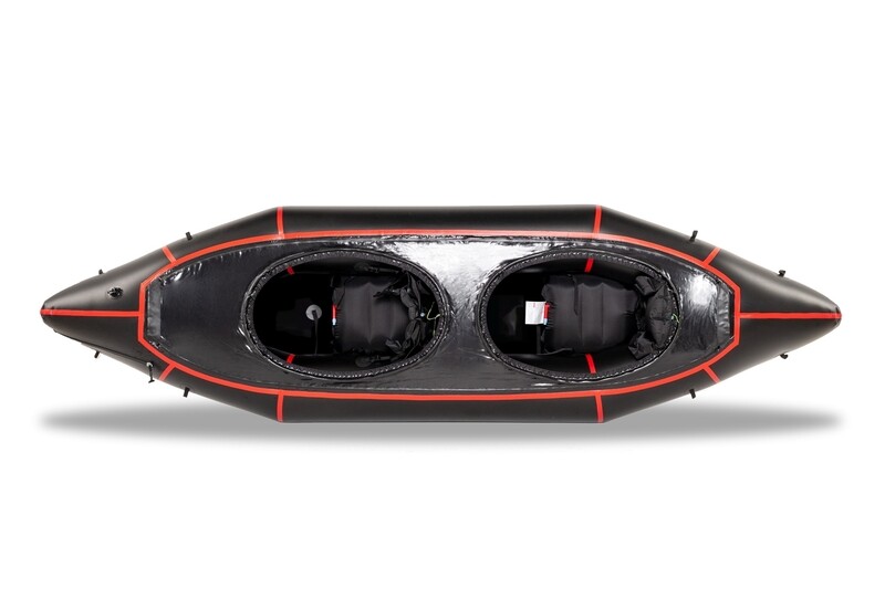 MRS Packraft Barracuda R2 Pro schwarz/rot