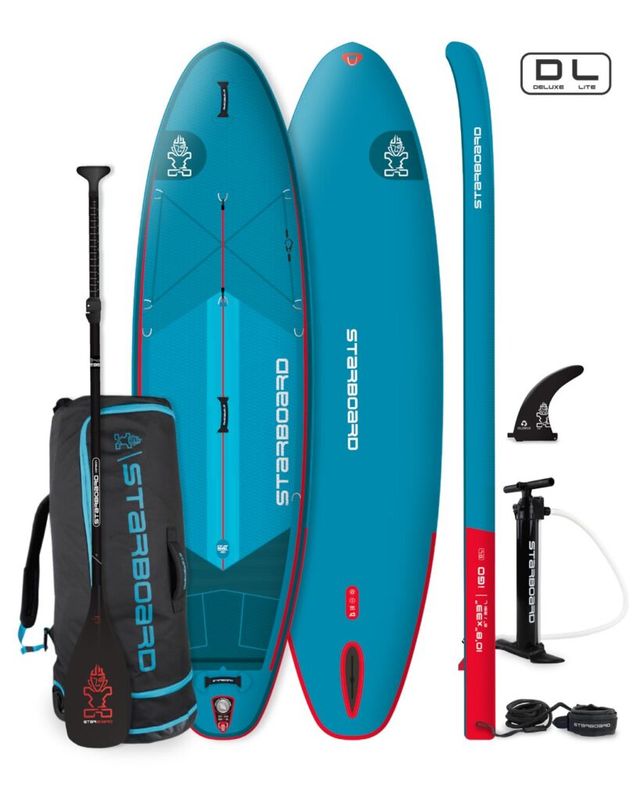 Starboard iGO Deluxe Lite 10'8" x 33" SUP Board Set inkl. Paddel