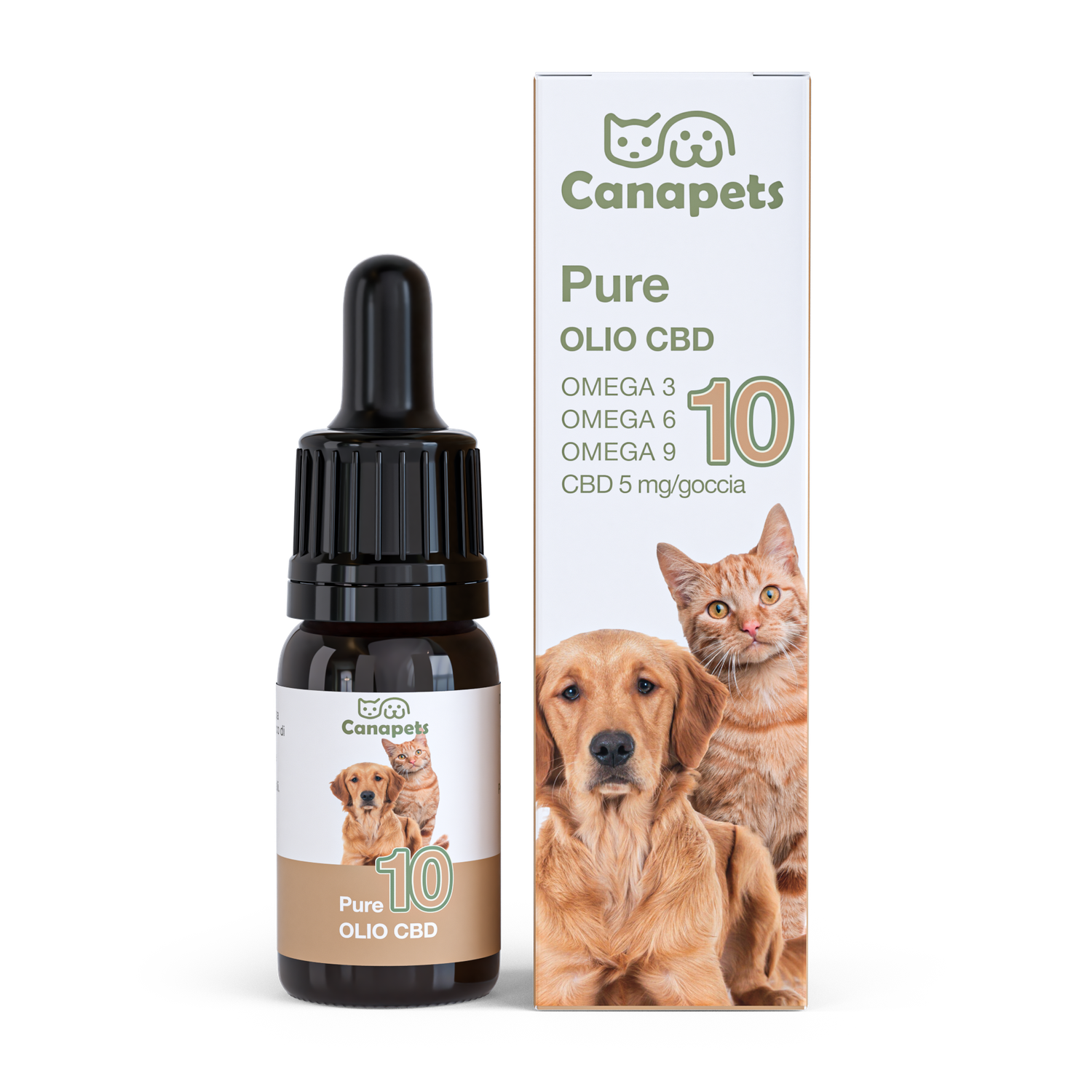 OLIO CBD PURE 10% PER ANIMALI