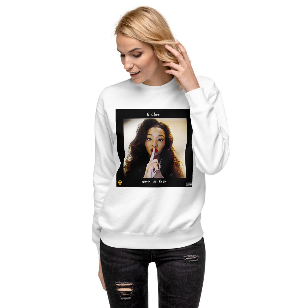 UFxVC Quiet As Kept Unisex Fleece Pullover