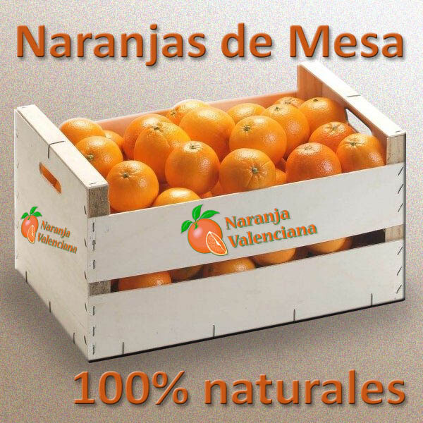 Naranjas Valencianas de Mesa 15kg.