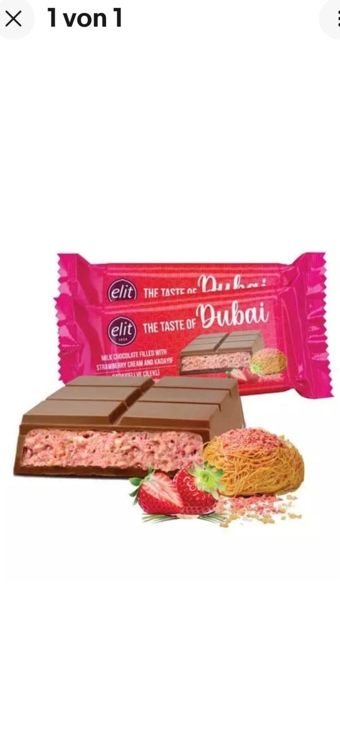 Dubai Mandeln Erdbeere