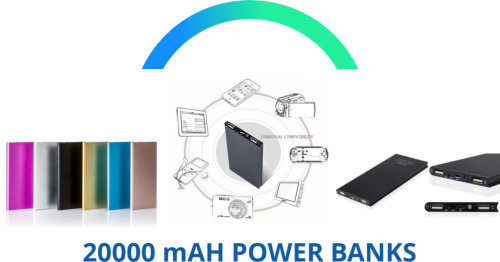 20000 mAh Power Banks
