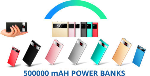500000 mAh Power Banks