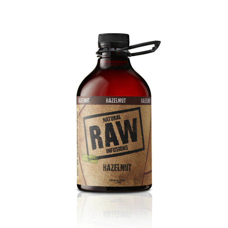 Raw Hazelnut Coffee Syrup 1L