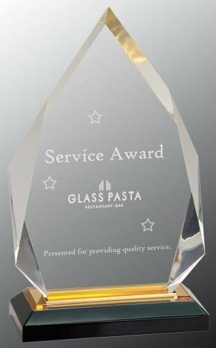 Gold Diamond Impress Acrylic Acrylic Award