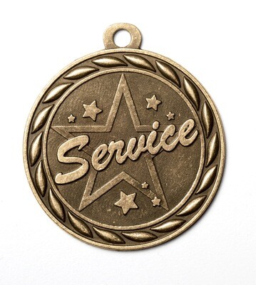 Scholastic Medal Series
SERVICE with stars