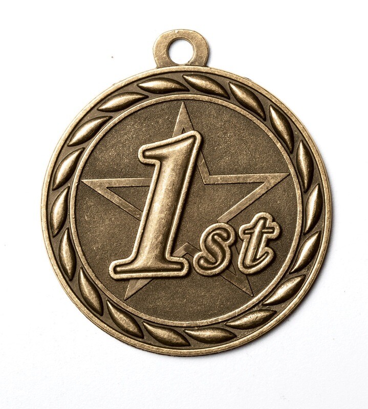 Scholastic Medal  - Sport Series
1st - 2nd - 3rd Place Medals