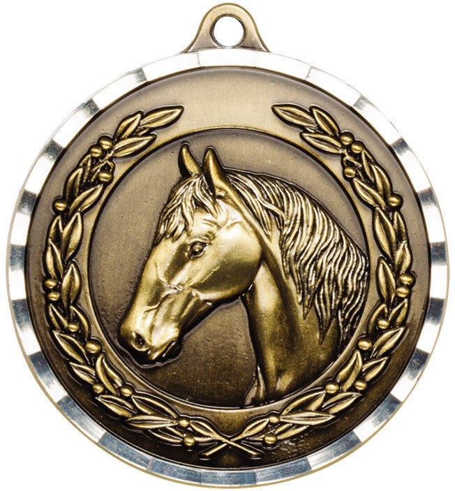 2" Diamond Cut Medal
HORSE MEDAL