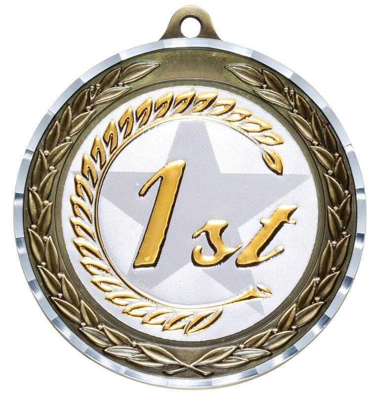 2" Diamond Cut Medal
1st Place - 2nd Place - 3rd Place MEDAL