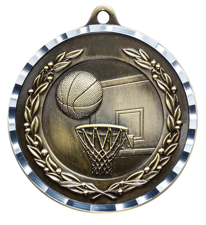 2" Diamond Cut Medals
BASKETBALL MEDAL
