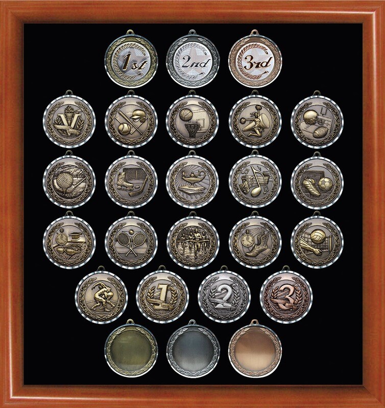 2-3/4" Diamond Cut Medal - Large
TRACK MEDAL