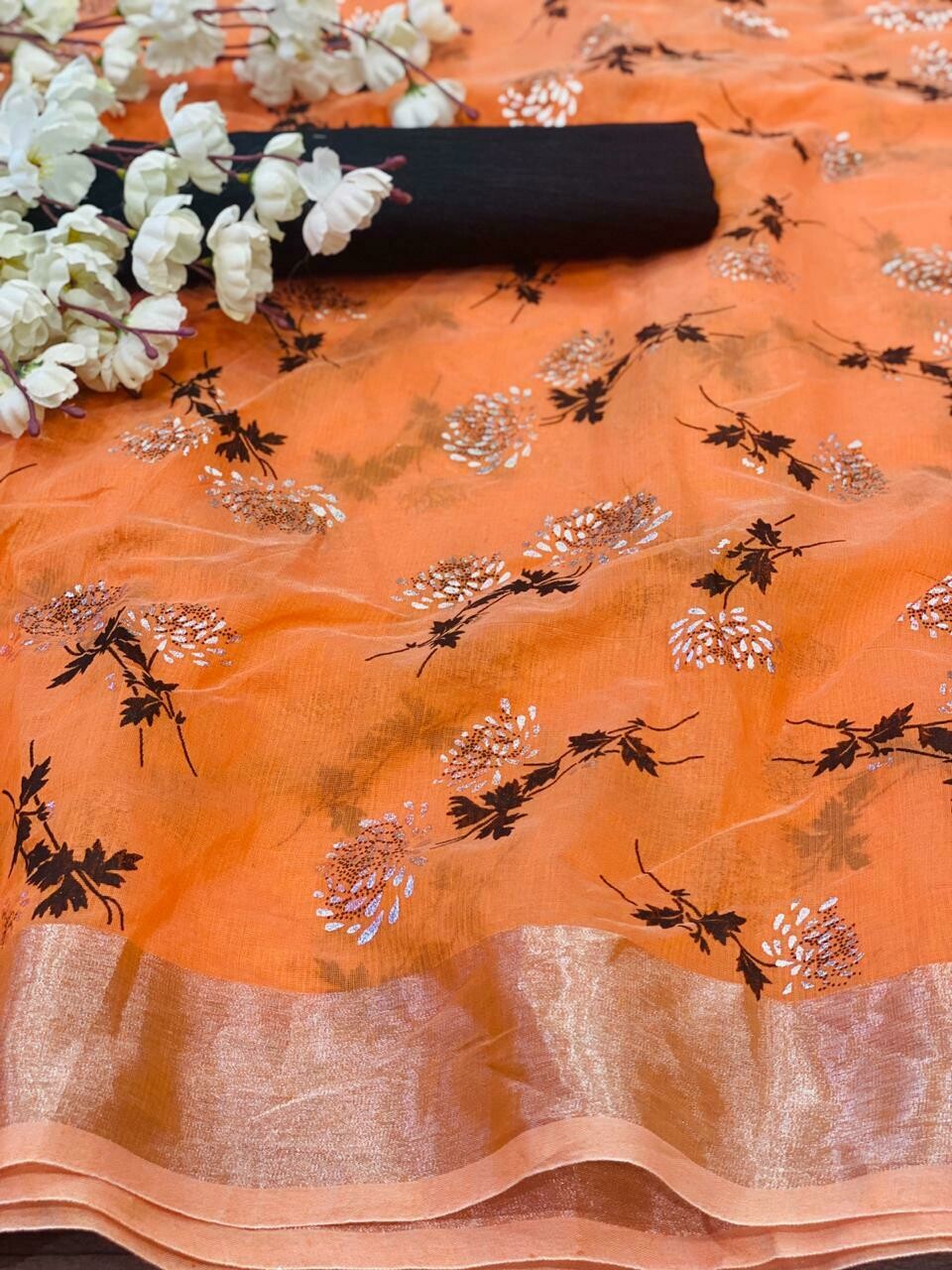 Chanderi Saree