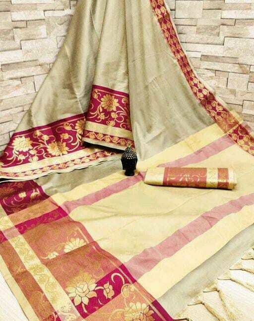 Cotton Silk Saree