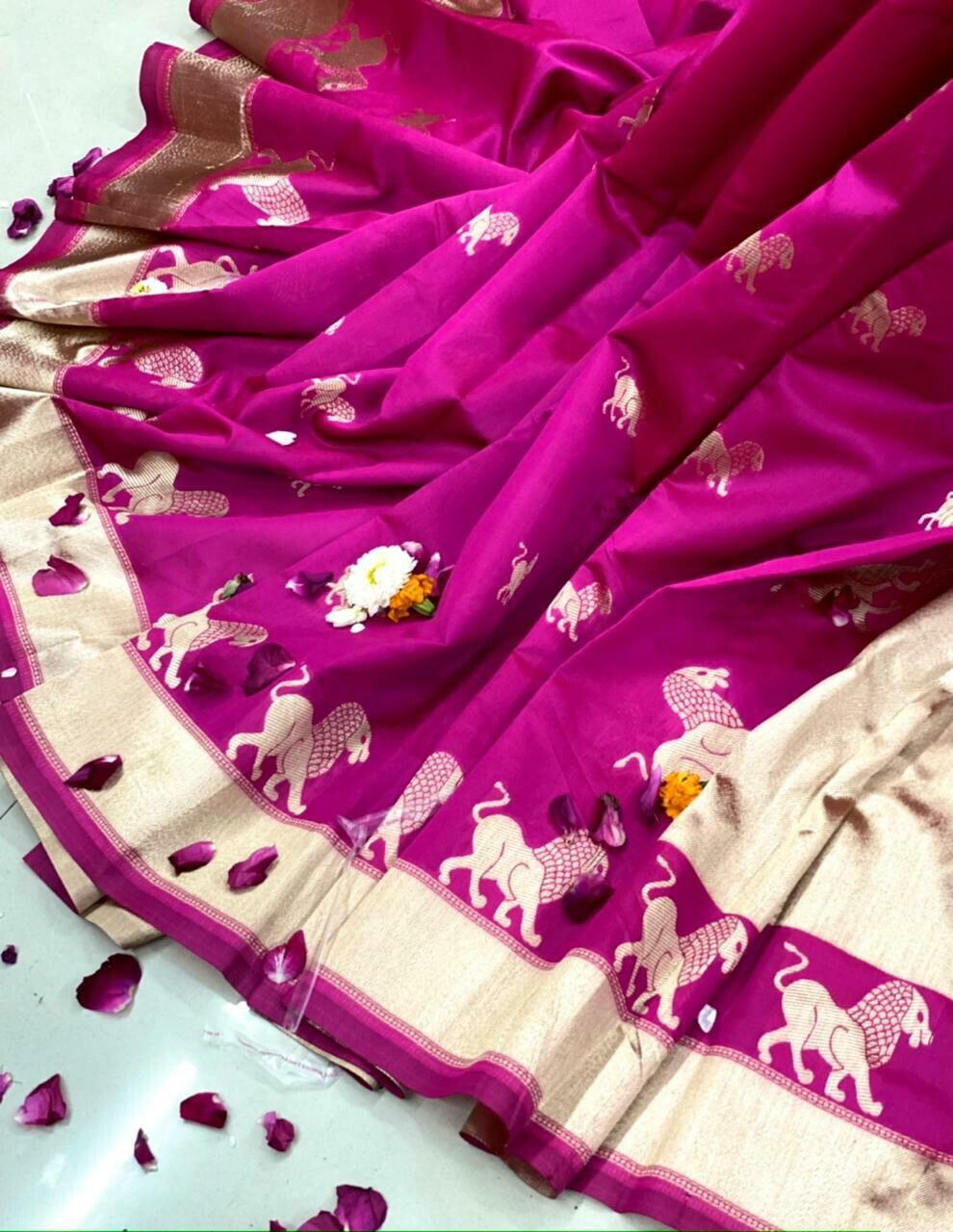 BANARASI SILK  WEAVING JACARD SAREE