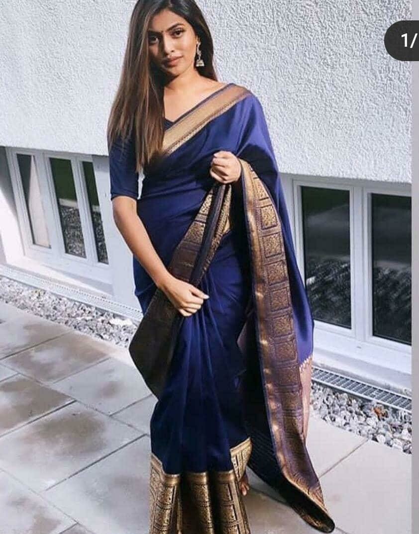 Soft Banarasi Silk Saree