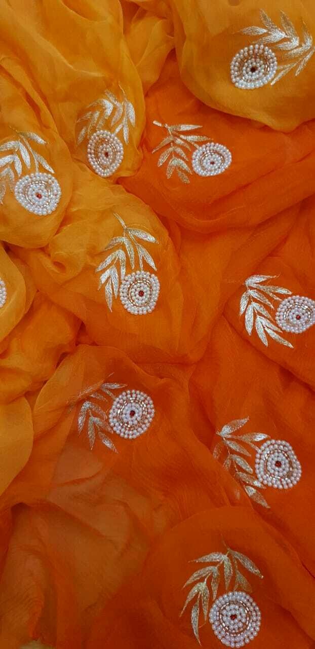 Pure Najmeen Chiffon Saree