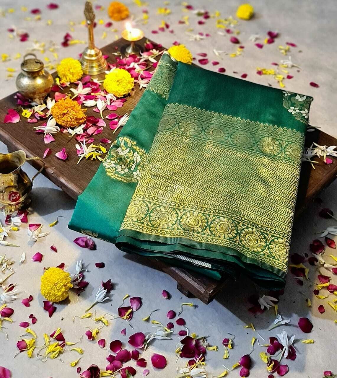 Pure Katan Silk Banarasi Saree