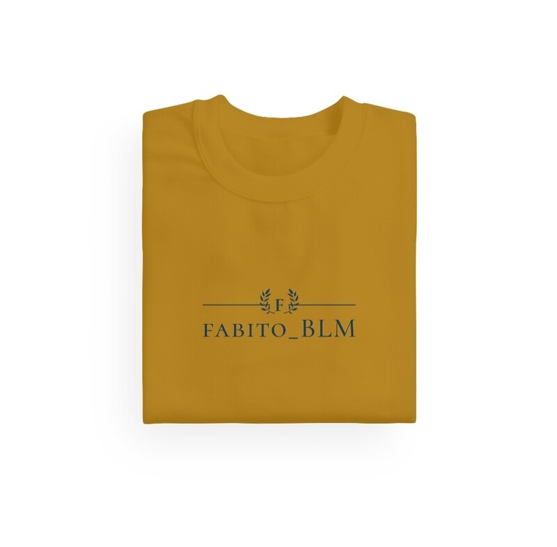 FABITO_BLM ORANGE AND ORANGE T-SHIRTS