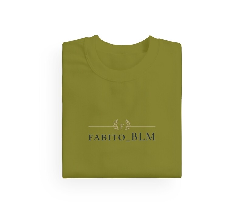FABITO_FBT MILITARY GREEN AND GREEN T-SHIRT