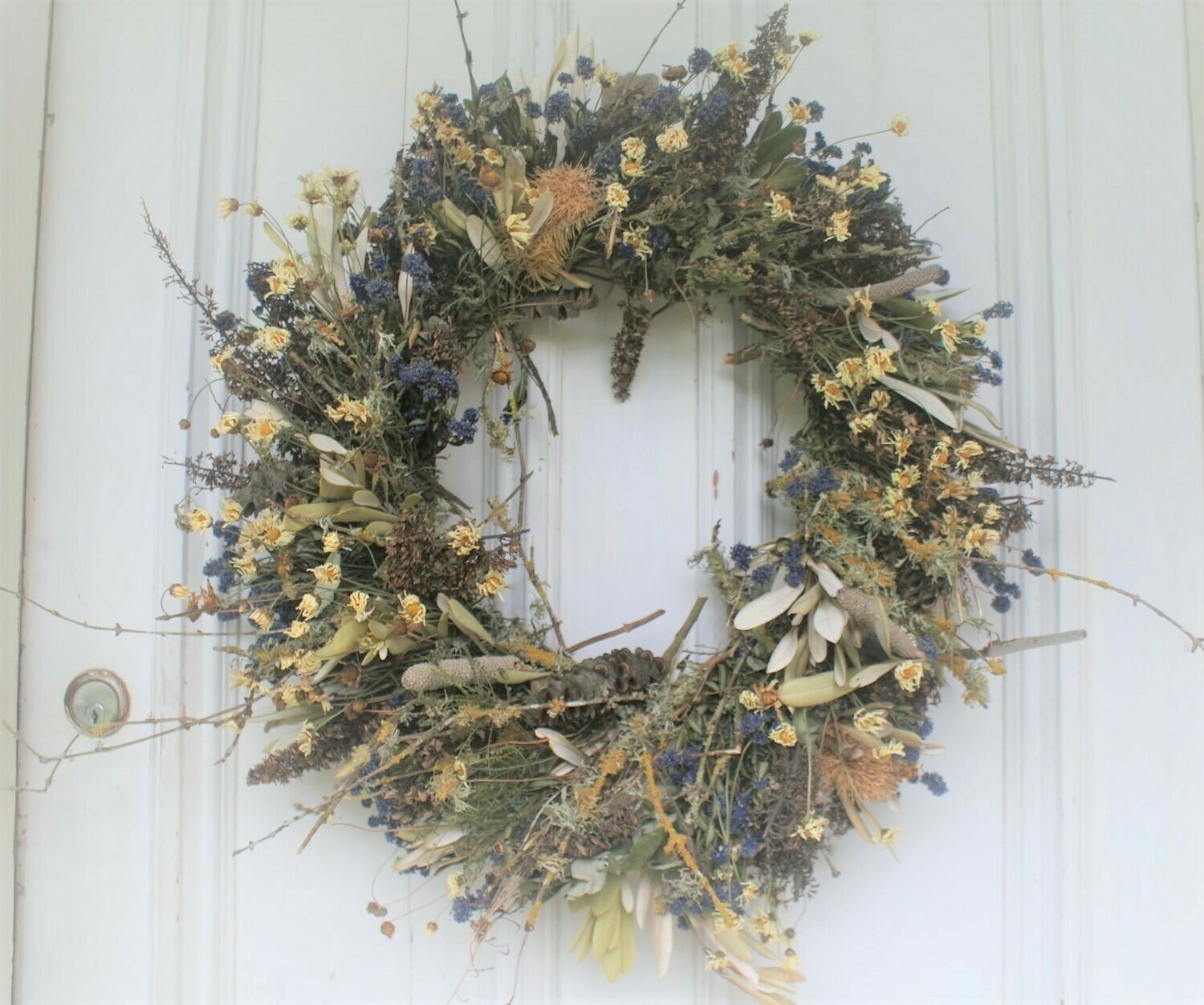 Large Wildflowers Wreath