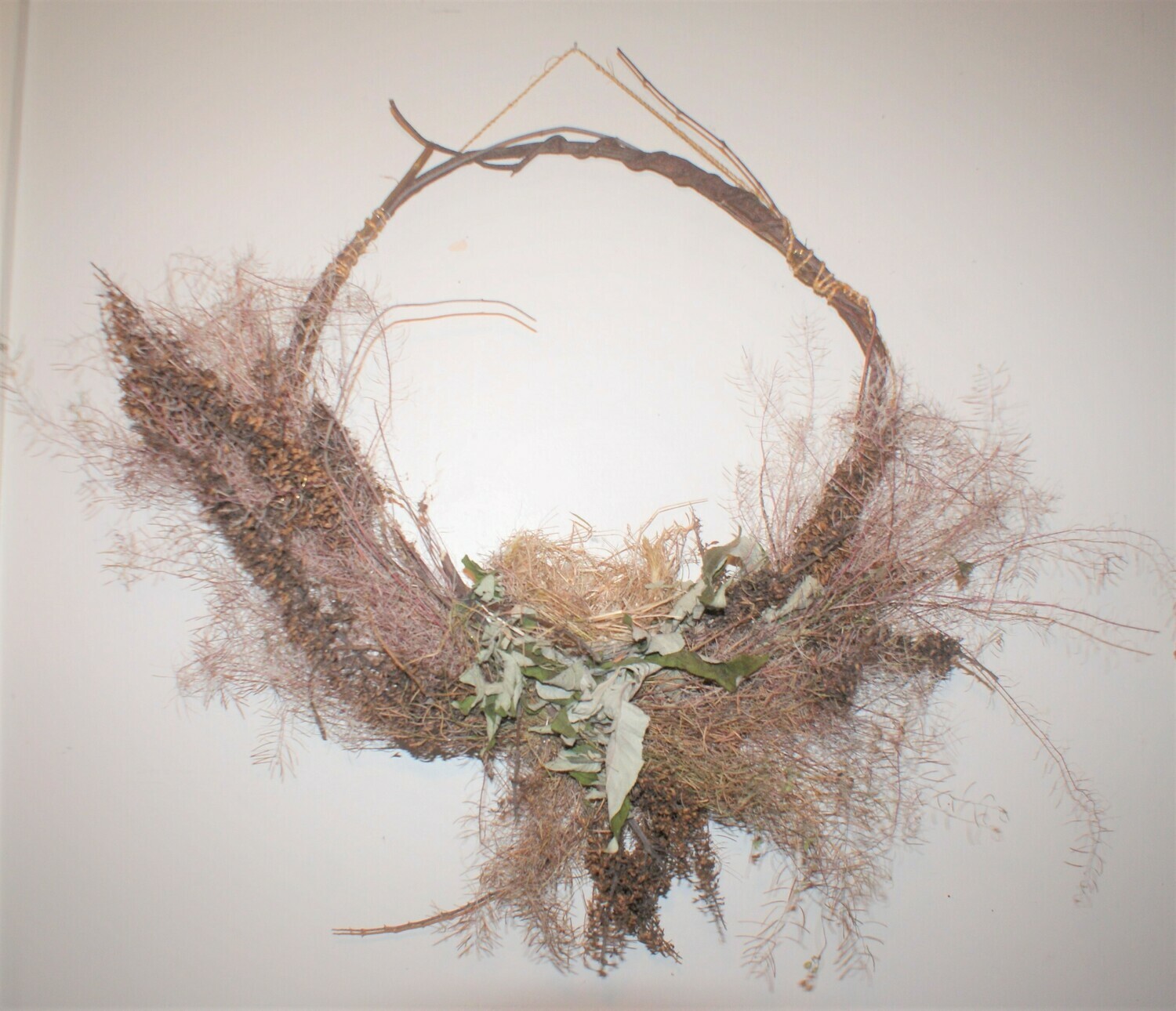 Wildflowers Wreath with Nest