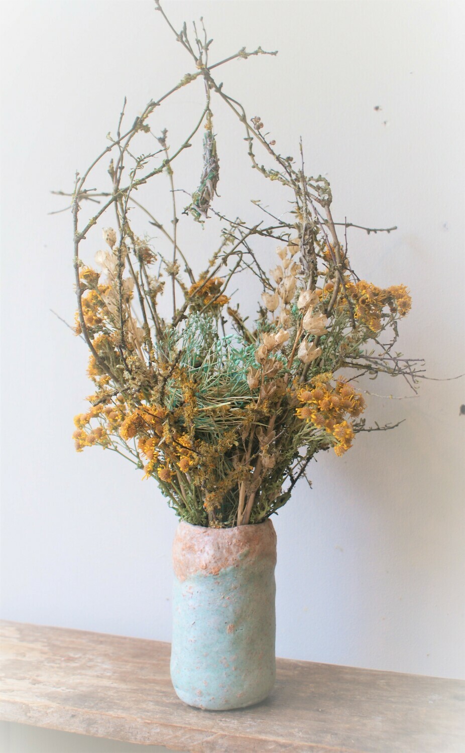 Yellow and Blue Arrangement