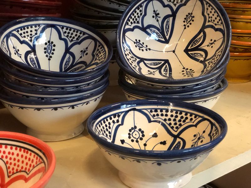 Marokkaans Aardewerk Kom 15 cm Marokkaans Aardewerk Kom 15 cm