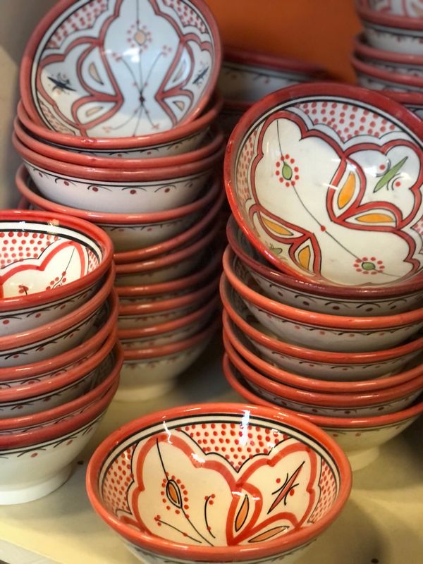 Marokkaans Aardewerk Kom 15 cm Marokkaans Aardewerk Kom 15 cm