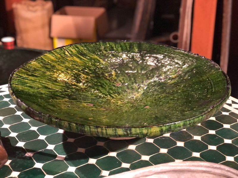 Tamegroute Aardewerk schaal 50 cm