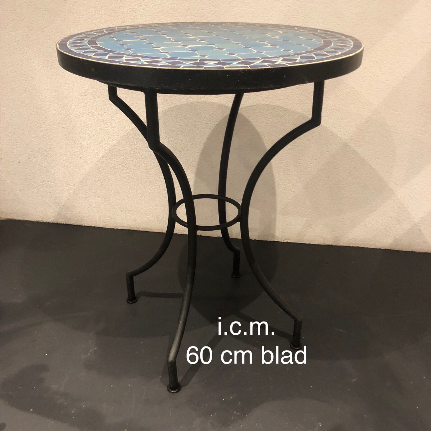 Smeedijzeren Onderstel 50S7222P4 voor Mozaïekblad 60-70 cm — detail 9