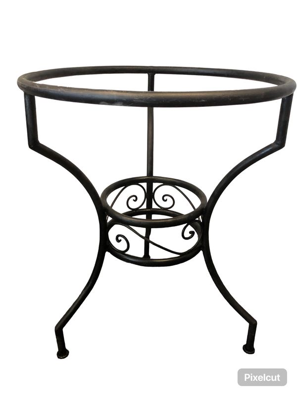 Smeedijzeren Onderstel DECO 80DR72273P voor  Mozaïekblad  90-100 cm