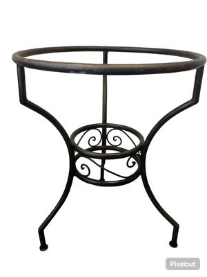 Smeedijzeren Onderstel DECO 80DR72273P voor  Mozaïekblad  90-100 cm