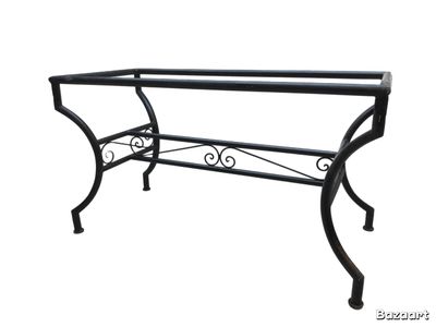 Smeedijzeren Onderstel DECO  RH150DR27 voor  Mozaïekblad  rechthoek / ovaal