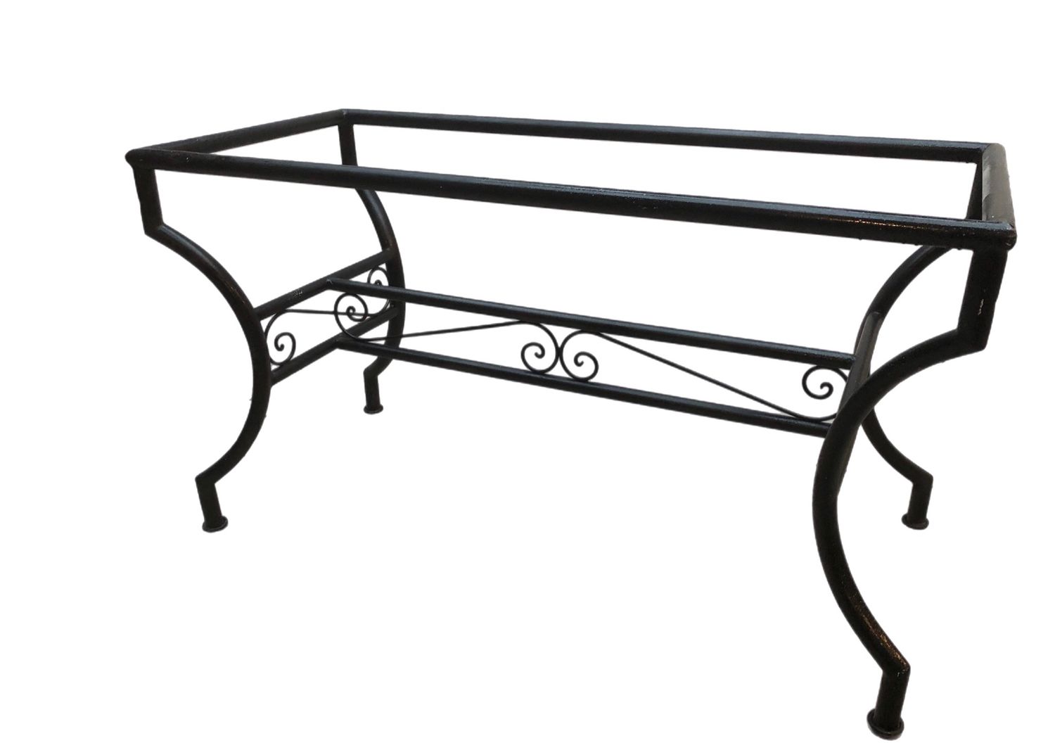Smeedijzeren Onderstel DECO RH170DR33 voor Mozaïekblad 180-200 cm Rechthoek — detail 2