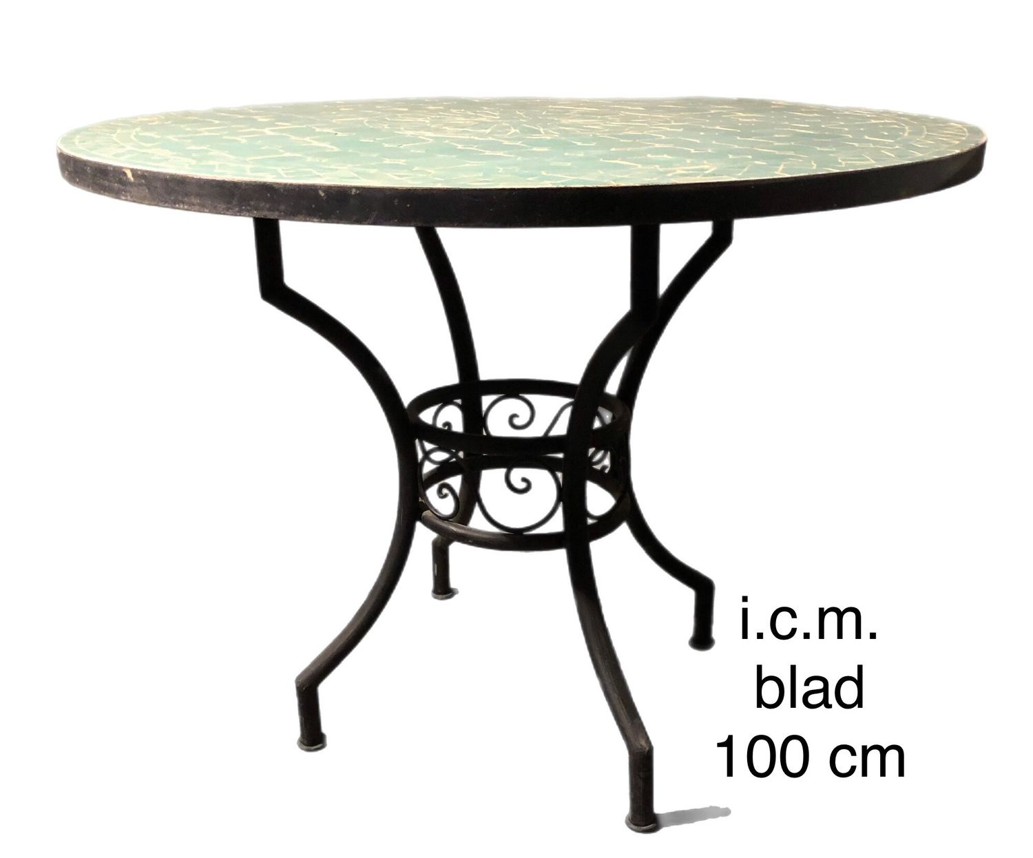 Smeedijzeren Onderstel DECO 60DR72274P voor Mozaïekblad 70-80-90-100 — detail 5