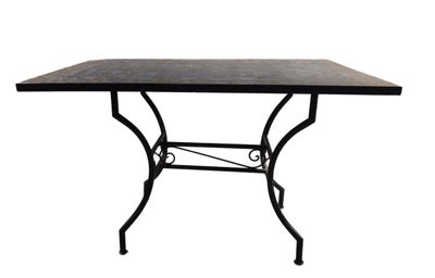 Smeedijzeren Onderstel DECO  RH7522DR voor  Mozaïekblad  rechthoek 90 tot 120 cm