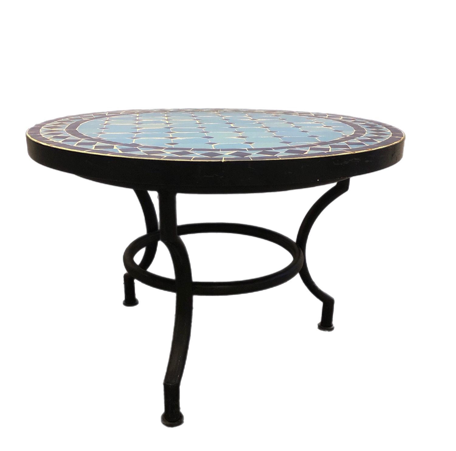Smeedijzeren Onderstel Laag 50S22P3 voor Mozaïekblad 60-70 cm — detail 5