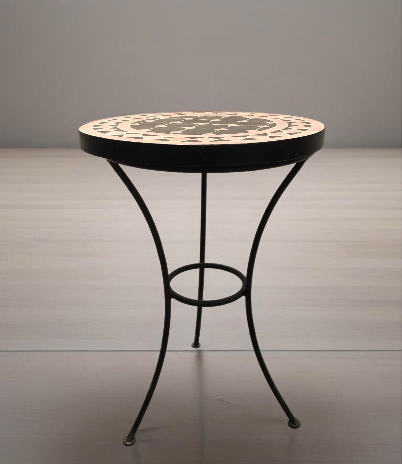 {Esmee} Smeedijzeren Onderstel 35SM52 voor Mozaïekblad 40 cm Hoogte 55 cm - Massief — detail 4