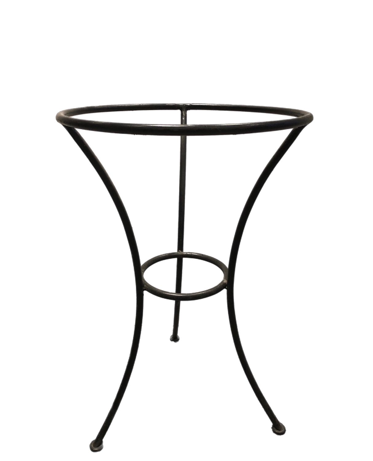 {Esmee} Smeedijzeren Onderstel 35SM52 voor Mozaïekblad 40  cm Hoogte 55 cm - Massief