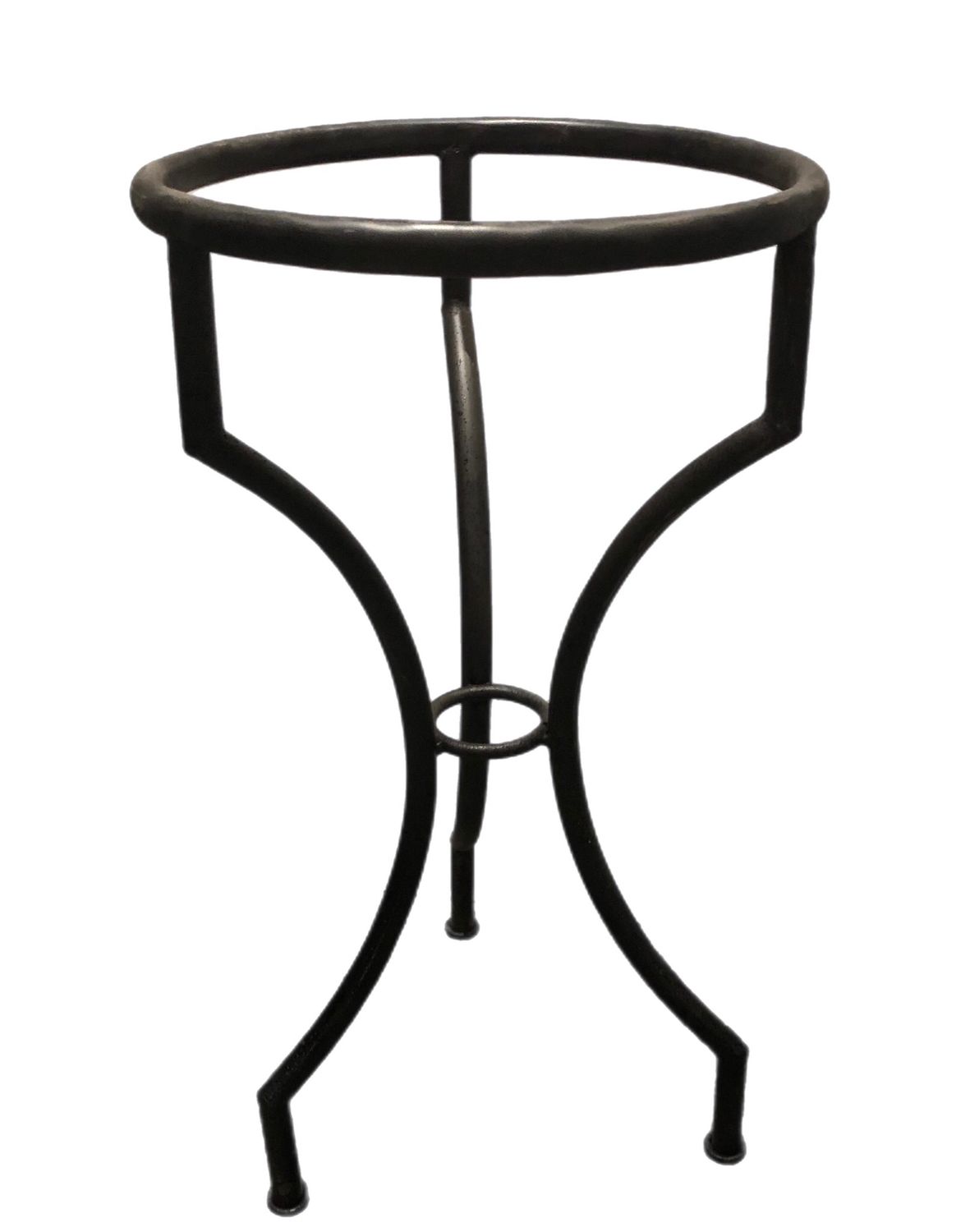 Smeedijzeren Onderstel 75 cm Hoog 40S22P3 voor Mozaïekblad 50 cm — detail 2